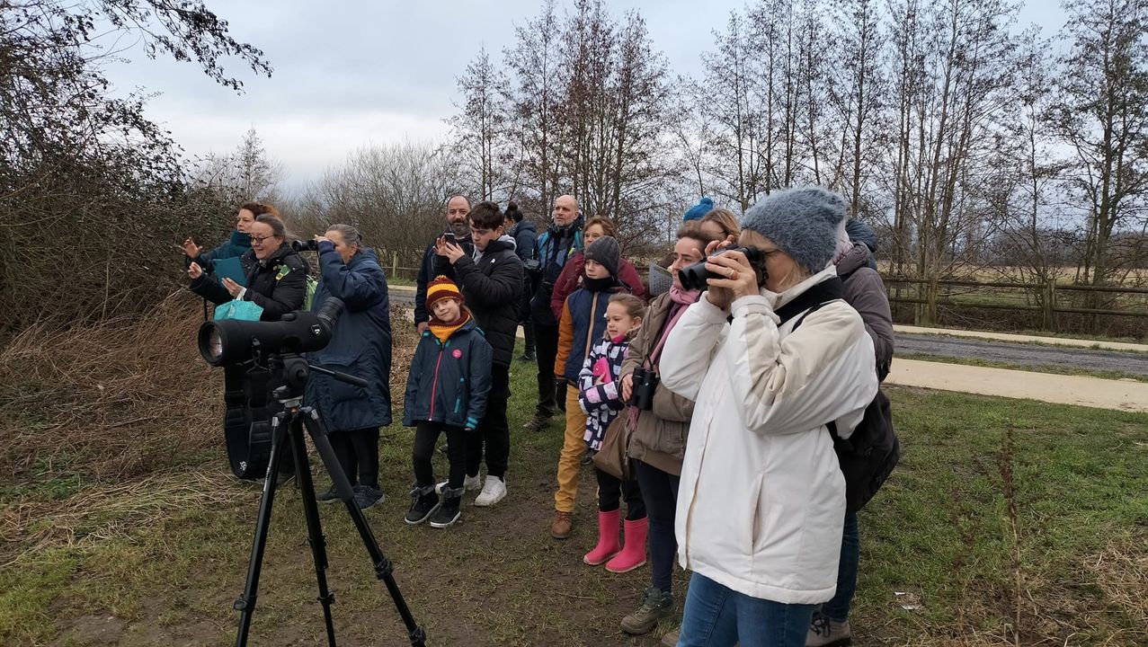 Sortie aux ballastières d’Aire sur la Lys