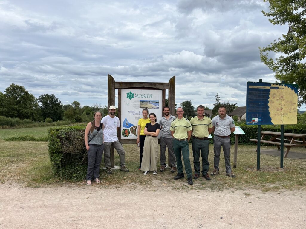 Visite officielle des services de l’Etat sur la Réserve Naturelle Nationale du Val d’Allier