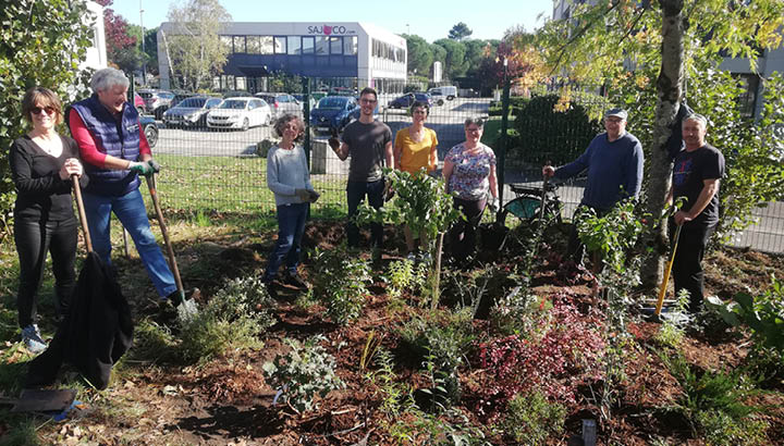 Le Jardin Chardonneret : Refuge LPO Entreprise de La banque Postale Gradignan (33)