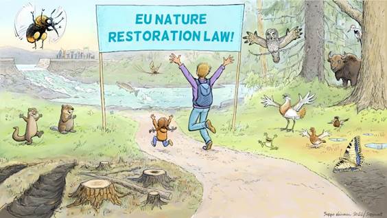 Une nouvelle législation pour restaurer la nature dans l’Union Européenne