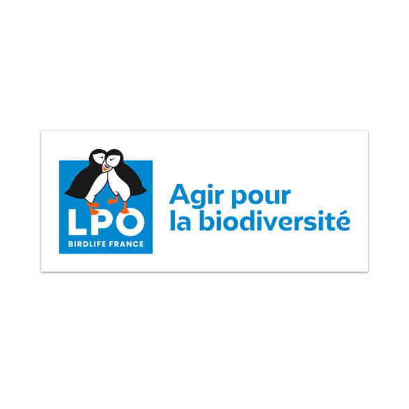 Autocollant LPO Agir pour la biodiversité